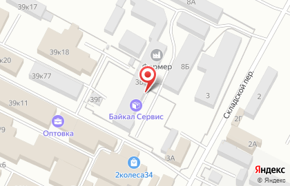 Торговая компания Спарта во 2-ом Индустриальном проезде на карте
