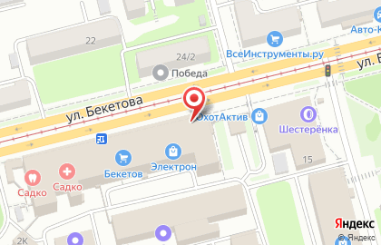 Торговая компания Спарта в Нижнем Новгороде на карте