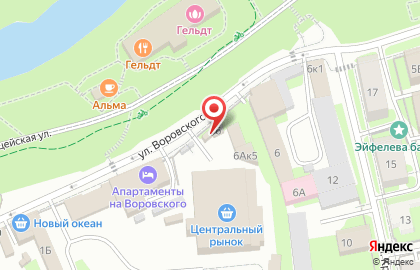 Магазин Аланталь на карте