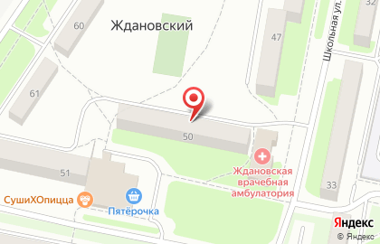 Ждановский отдел полиции, Отдел МВД России по Кстовскому району на карте