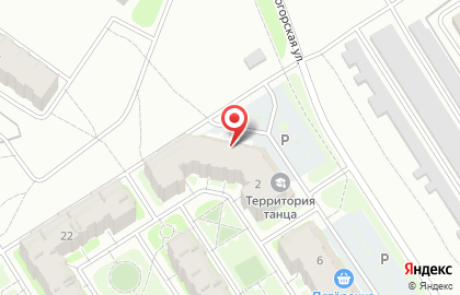 Супермаркет Магнит на Черногорской улице на карте