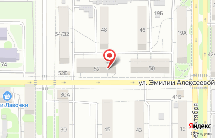 Стоматология Мастерская улыбок на улице Эмилии Алексеевой на карте