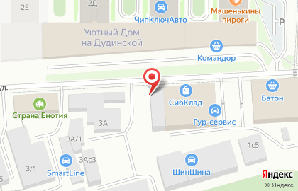 Типография Сиенит-Краз на карте