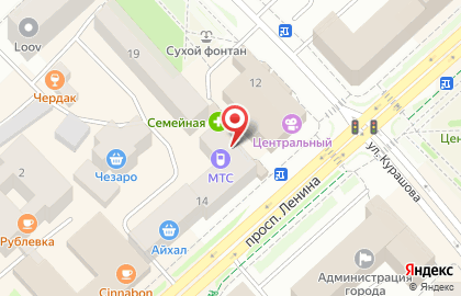 Фотосалон М-Фото на проспекте Ленина на карте