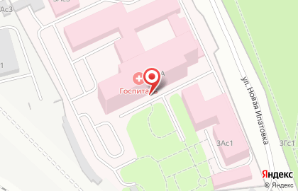 Гувд г. Москвы Клинический Госпиталь на карте
