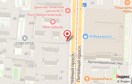 Почта России в Санкт-Петербурге на карте
