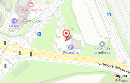 Автомойка Cleanica на улице Старокачаловской на карте