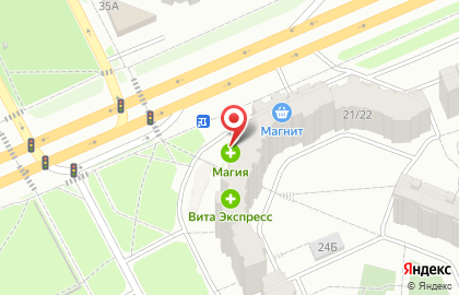 Магазин у дома Бристоль на Пролетарской улице на карте