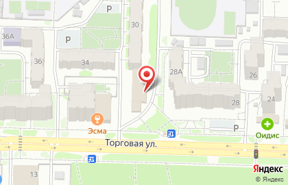 Аптека Фармторг на Торговой улице на карте