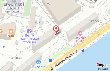 Салон красоты Бигуди на Дербеневской улице на карте