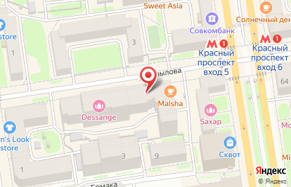 Салон часового искусства Женева на Красном проспекте на карте