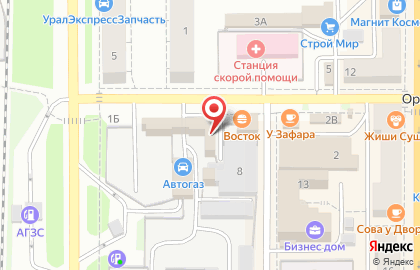 Торговая компания Дом кровли и фасада на Орловской улице на карте