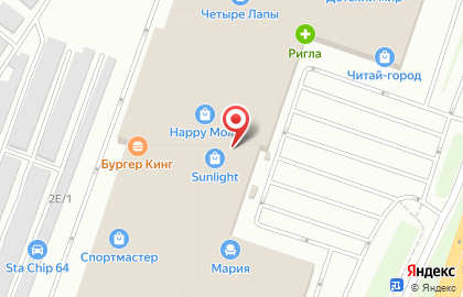Магазин 220 Вольт в Ленинском районе на карте