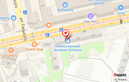 Салон мебели Модерн на улице Черняховского на карте
