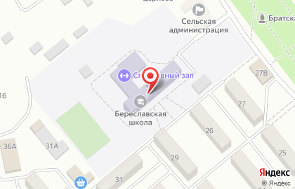 Береславская средняя общеобразовательная школа на карте