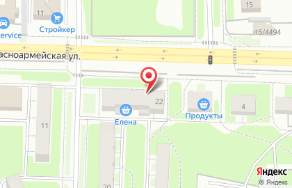 Магазин косметики и бытовой химии Флирт на улице Сухаренко на карте