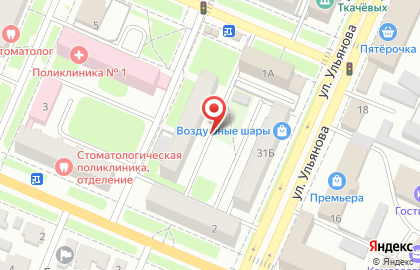 РИТМ на улице Ухтомского на карте