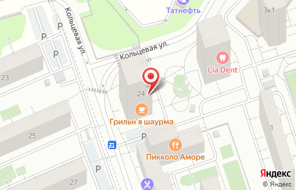 Продовольственный магазин в Москве на карте