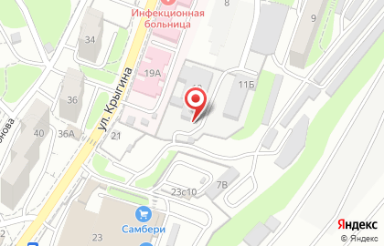 Сауна Золотой рог в Фрунзенском районе на карте