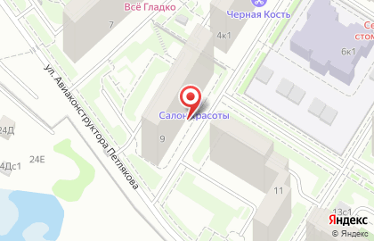 Маркет Двери в Новомосковском округе на карте