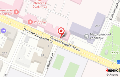 Спб. Объединённая Коллегия Адвокатов, Выборгский Филиал на карте
