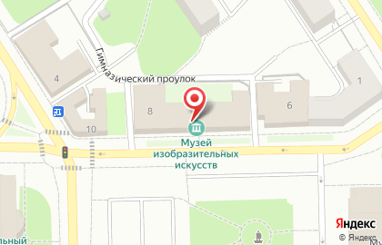 Музей изобразительных искусств Республики Карелия на карте