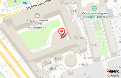 ЗАО Банк ВТБ 24 на Красных воротах на карте
