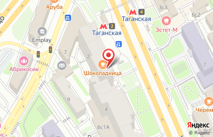 Страховая компания Ресо-Гарантия на метро Таганская на карте