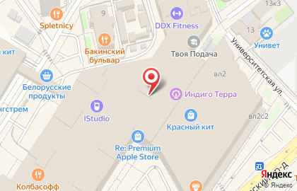 Пиццерия Пицца Паоло в Шараповском проезде в Мытищах на карте
