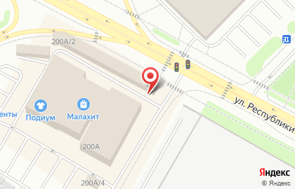Парикмахерская в Тюмени на карте