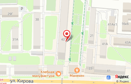 Магазин одежды Евразия на карте
