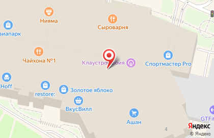 Виртуальный ЗАГС в Москве на карте