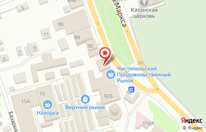 Бережная аптека в Казани на карте