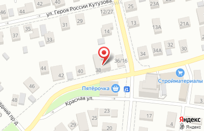 Компания Основа Строй на Красной улице на карте