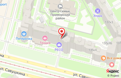 СпбПолис - доступное страхование в Петербурге на карте
