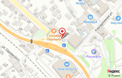 Продуктовый магазин в Сочи на карте