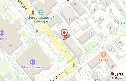 Color bar на улице Савельева на карте