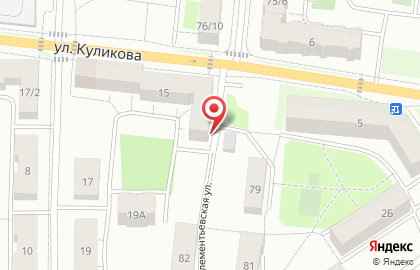Социально-реабилитационный центр на улице Куликова в Сергиевом Посаде на карте