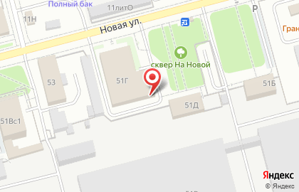 Сервисная фирма Техсервис на Новой улице на карте