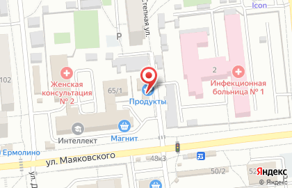 Лавка мясных продуктов на карте