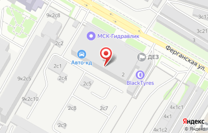 Parttrade.ru на Ферганской улице на карте