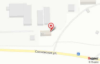 Информационно-культурный центр Сосновка на Сосновской улице на карте