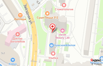 Электрон на Звёздной улице на карте