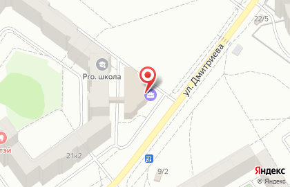 Сеть автоматов по продаже кофе на проспекте Комарова на карте