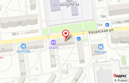 Стиль на Казахской улице на карте