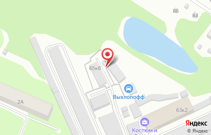 Станция кузовного ремонта Кузовной цех №1 в Нижегородском районе на карте