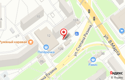 Планета цветов на Степана Разина на карте