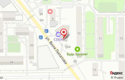 Косметическая компания МейТан на улице Виля Липатова на карте