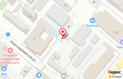 Орловское автохозяйство на карте