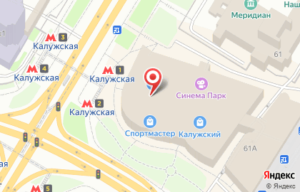 Супермаркет Перекрёсток на Профсоюзной улице, 61а на карте